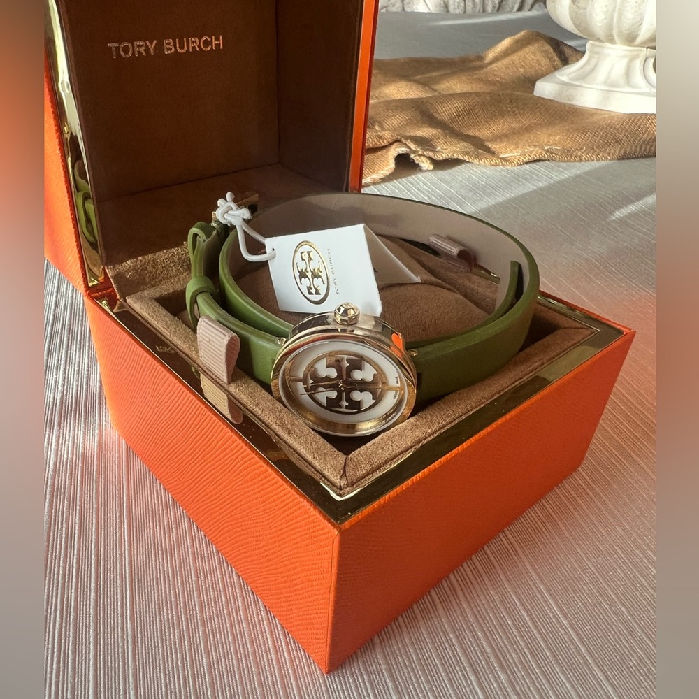 Green Tory Burch Watch